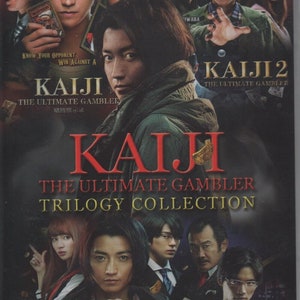Kaiji: The Ultimate Gambler (film 1, 2 en laatste spel) ~ Alle regio's ~ Gloednieuw ~ Gratis DHL Express