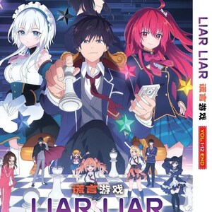 Liar Liar(1-12End)Alle regio- Anime DVD complete boxset ~ Gratis DHL Express