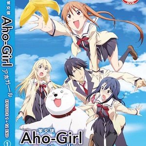Dvd-anime Aho Girl (1-12 end), Engelse ondertiteling en alle regio's: complete dvd-boxset ~ Gratis DHL Express