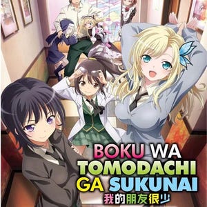 Dvd Anime Haganai: I Don't Have Many Friends (Seizoen 1+2) (1-25) + Complete filmset, Engels nagesynchroniseerd en alle regio's: gratis DHL Express