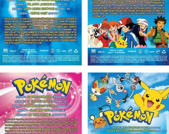ポケモンシリーズ シーズン1-20 巻1-978 終了 (米国版) 英語吹き替え