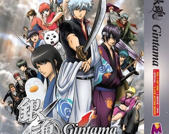 Anime DVD Gintama Complete Series Volume 1-367 + 3 Movie + OVA + 2 Live Action~ Dvd Complete Box Set ~ Free DHL Express