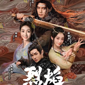Chinese Drama DVD Burning Flames 烈焰(1-40End) Complete boxset Engelse ondertiteling en alle regio's ~ Gratis DHL Express