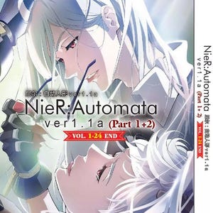 Dvd anime NieR: Automata Ver1.1a (deel 1+2) (1-24 end) Engels nagesynchroniseerd en alle regio's: dvd anime complete boxset ~ Gratis DHL Express