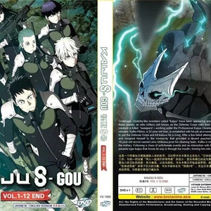 Dvd-anime ~Engels nagesynchroniseerd~Kaijuu 8-gou Complete serie Volume 1-12 Einde alle regio's~ Gratis DHL Express