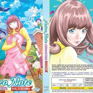 Dvd Anime Astro Note (1-12 End) Engelse ondertiteling en alle regio's: dvd anime complete boxset ~ Gratis DHL Express