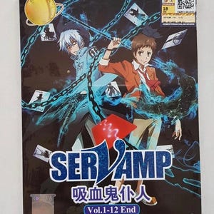 DVD Anime DVD Japan Anime Servamp Complete Series (1-12 End) English Subtitle, All Region ~ DVD Anime Complete Box Set ~Express Shipping