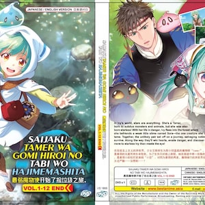 Dvd-anime The Weakest Tamer begon een reis om de prullenbak op te ruimen Volume 1-12 Einde Engels nagesynchroniseerd en alle regio's complete boxset ~ Gratis DHL Express
