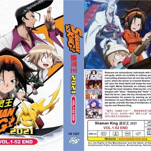 Dvd Anime Shaman King 2021 Volume 1-52 End English Dubbed & All Region Complete boxset ~ Gratis DHL Express