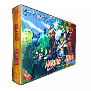 DVD Anime Naru. + Shipu. Complete Series Volume 1-720End+11Movies With English Dubbed And All Region~ Complete series Boxset -DHL Express