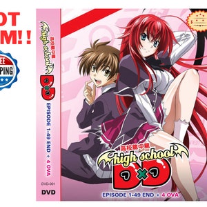 ANIME DVD~UNCUT~ENGLISH DUBBED~High School DxD Season 1-4(1-49End+4  OVA)+GIFT