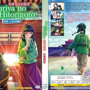 Dvd anime Kusuriya No Hitorigoto (1-24End) Engels nagesynchroniseerde dvd anime complete boxset ~ Gratis DHL Express