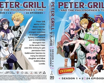 Peter Grill To Kenja no Jikan (Season 1&2: VOL.1 - 24 End) ~ English Audio  ~ DVD