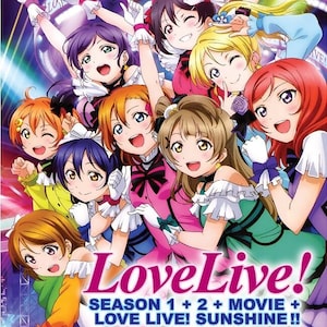 DVD Anime Love Live! School Idol Project Seizoen 1+2 + Film + Zonneschijn!! Engelse ondertiteling ~ Gratis DHL Express