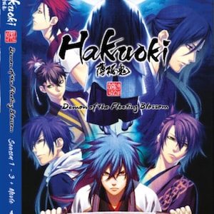 Nieuwe set DVD Anime Hakuoki Demon Of The Fleeting Blossom Seizoen 1 2 3 + Film Engels nagesynchroniseerd en alle regio's Complete boxset ~ Gratis DHL Express