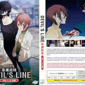 Dvd-anime ~ Engels nagesynchroniseerde ~ Devil's Line (1-12 end) Alle regio's ~ Gratis DHL Express