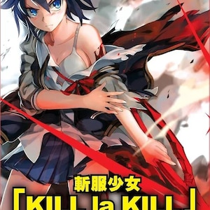 Dvd-anime Kill La Kill Complete tv-serie (eind 1-25) ~ Engelse nagesynchroniseerde versie complete boxset ~ Gratis DHL Express