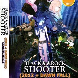 ANIME DVD Black Rock Shooter 2012+Dawn Fall (1-20End+Film) Engelse ondertiteling ~ Gratis DHL Express