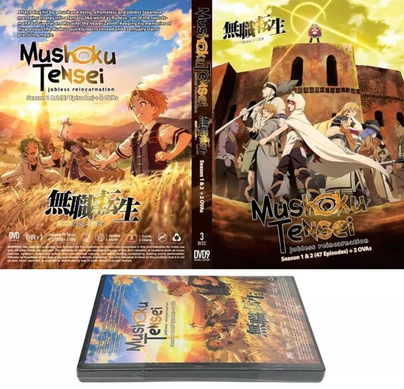 DVD Anime Mushoku Tensei: Jobless Reincarnation TV Series Season 1