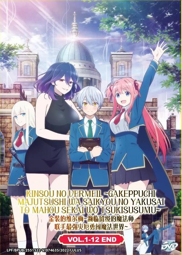 DVD Anime Vermeil In Gold Complete TV Series (1-12 End)~ English Dubbed Version Complete Box Set ~ Free DHL Express