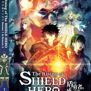 Dvd Anime ~Engelse nagesynchroniseerde~The Rising Of Shield Hero Seizoen 1+2(1-38Einde)~ Gratis DHL Express
