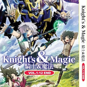 Dvd Anime Knight's & Magic (1-12 End) Engels nagesynchroniseerd en alle regio's: dvd anime complete boxset ~ Gratis DHL Express