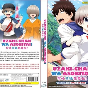 DVD Anime Uzaki-Chan Wa Asobitai! Seizoen 1+2 (1-25 einde) Engelse nagesynchroniseerde dvd-anime complete boxset ~ Gratis DHL Express