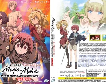 Anime DVD Magic Maker:isekai Mahou No Tsukurikata(volume 1-12end