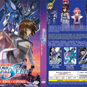 DVD Anime Mobile Suit Gundam Seed (1-48End+Movie+4 SP) Doppiato in inglese e tutte le regioni-DVD Anime Complete Box Set ~ DHL Express gratuito