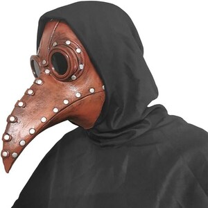 Printable Paper Plague Doctor Mask Spy vs Spy bird mask DIY foldable mask  template Crow Bird Raven Big Beak Mask