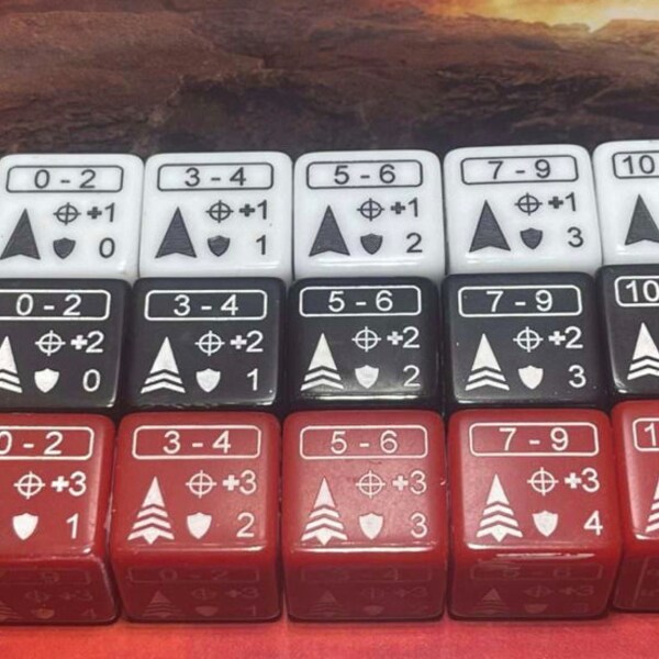 Battletech Movement Dice Etsy