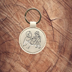 Keychain best dad, pendant father, Father&#39;s Day, personalized pendant, gift father, gift idea dad, keychain dad
