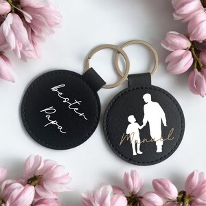 Keychain best dad, pendant father, Father&#39;s Day, personalized pendant, gift father, gift idea dad, keychain dad