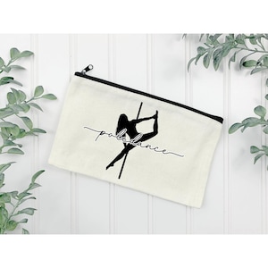 Pole Dance Kosmetiktasche personalisiert, Geschenkartikel, personalisiertes Geschenk, Make up tasche, Poledance Tasche,