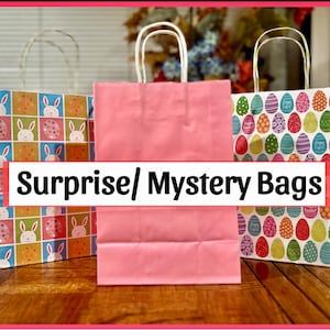 Mystery Surprise Bag – Pen, Keychain, Bonus Item + Freebie | Mystery Grab Bag-Perfect Gift for You or a Friend |Cute Grab Bag | Fun Gift Bag