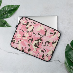 Camo Pink For Her Laptop Sleeve