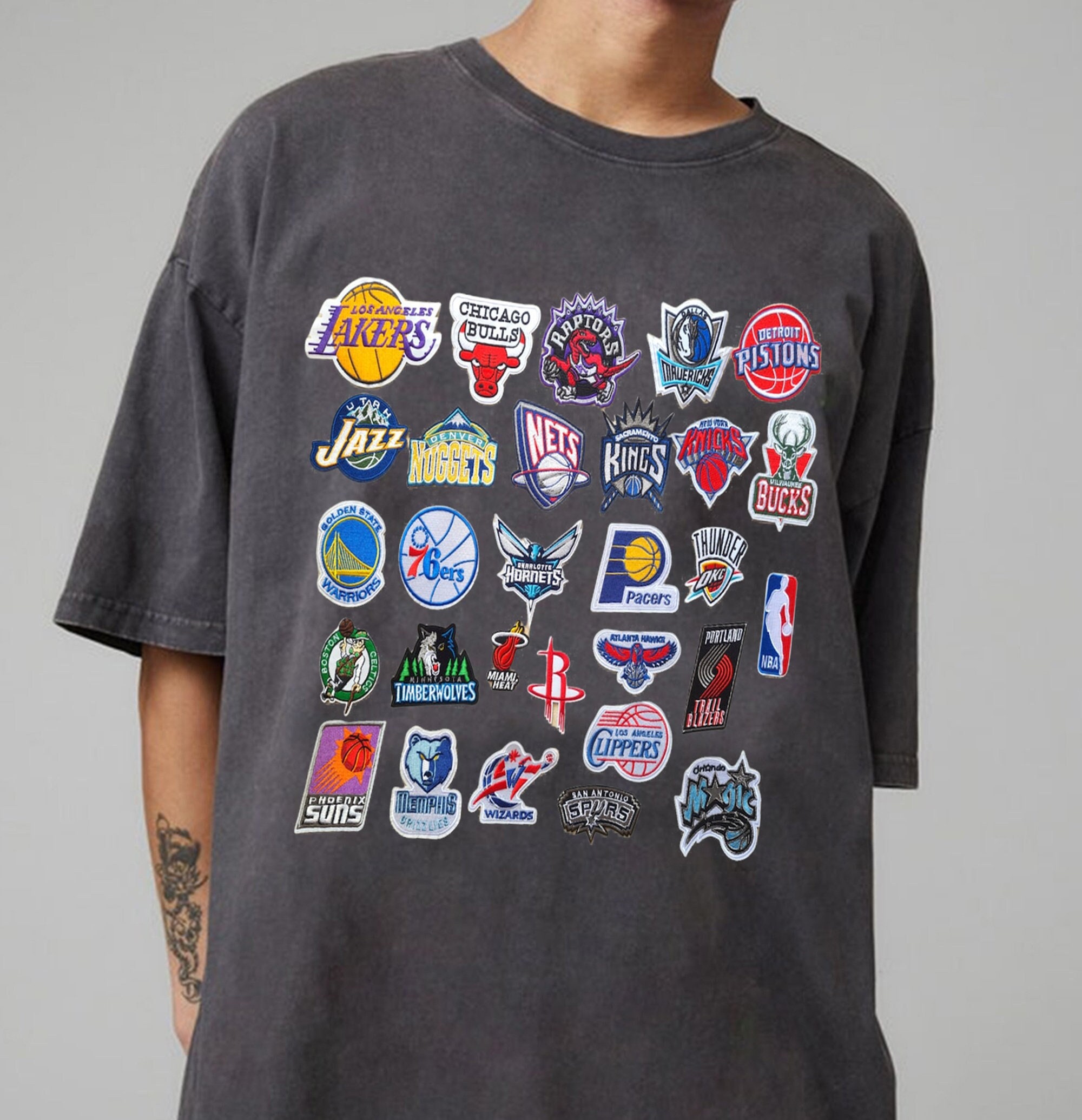 HOMAGE, Shirts, Vintage Nba Jam Miami Heat Dark Gray S Tee Shirt