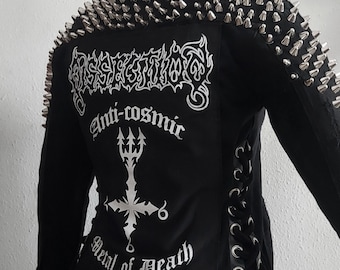 Dissection - Toppa grande posteriore Anti-cosmic Metal of Death ⇹ black metal ⇹ Toppa black metal Dissection ⇹ Toppa per gilet Dissection