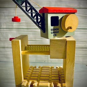 Sodor Cargo Co. Crane(1997)  - Thomas Wooden Railway