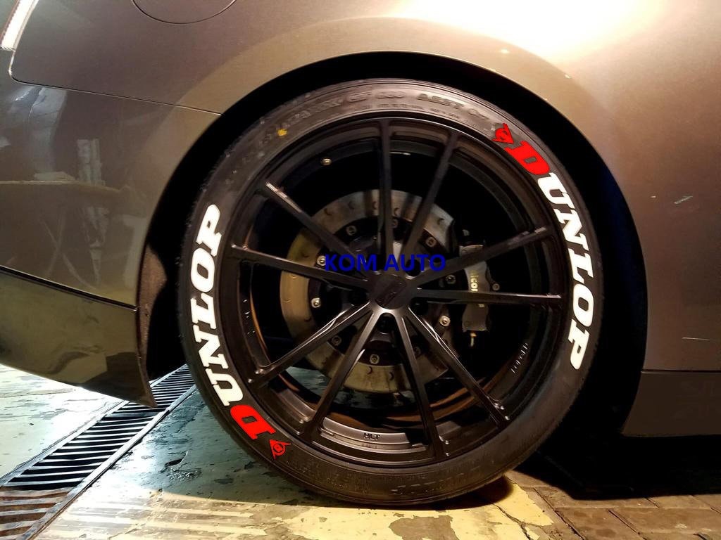 Dunlop - Tiresticker -  - Individual Tire Stickers