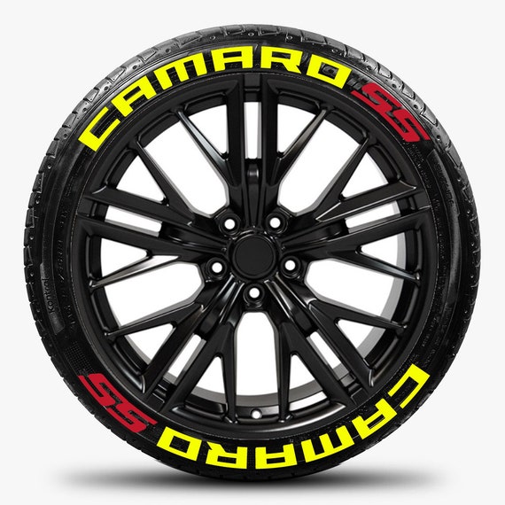 Camaro tire lettering deals