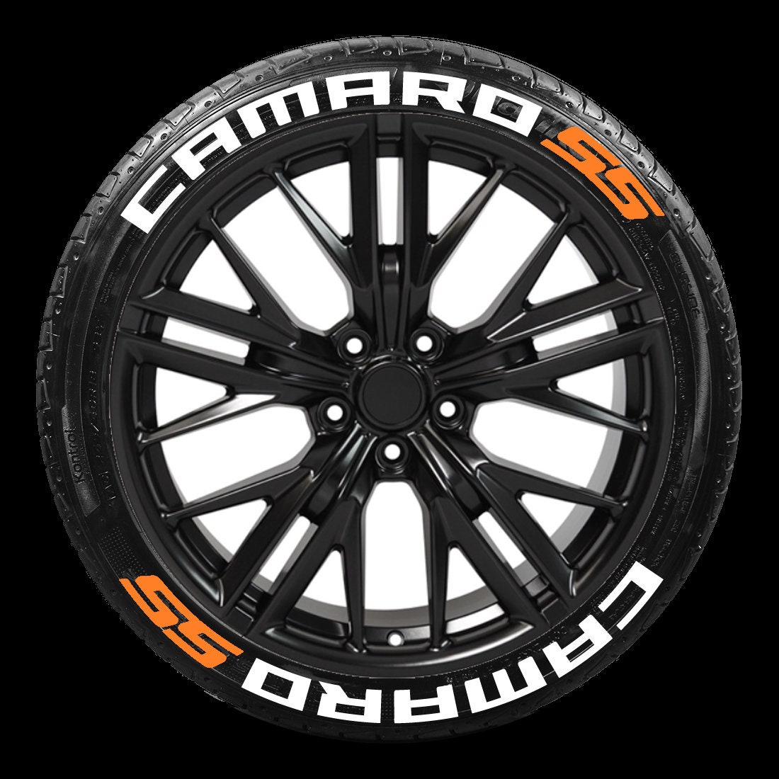 Camaro ss tire stickers deals