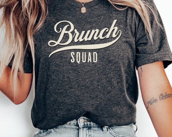 Brunch Squad Shirt: Matching Breakfast Club Tee