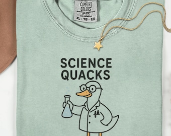Funny Scientist Unisex T-shirt, Science Geek Tee, Chemistry Biology Physics Shirt, STEM Gift, Lab Technician Apparel