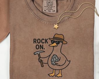 Camiseta unisex divertida para geólogos: regalo para amantes de las ciencias de la Tierra, camiseta para estudiantes de geología, camiseta para entusiastas de los minerales, camiseta de rocas y minerales, ciencia