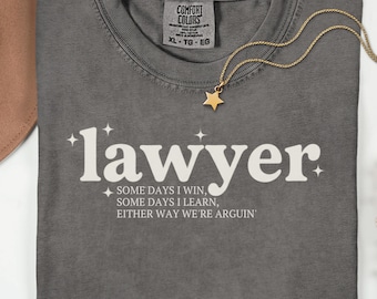 面白い弁護士シャツ - 法律ユーモアギフト、弁護士Tシャツ、法学生へのプレゼント、法廷服装、弁護士