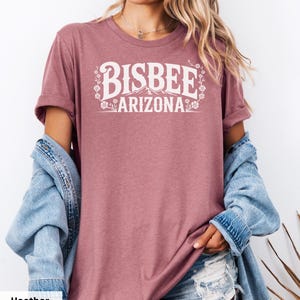 Bisbee Arizona Shirt, Southwest Tee, Desert Vacation Top, Unisex T-Shirt, Mountain Graphic Shirt