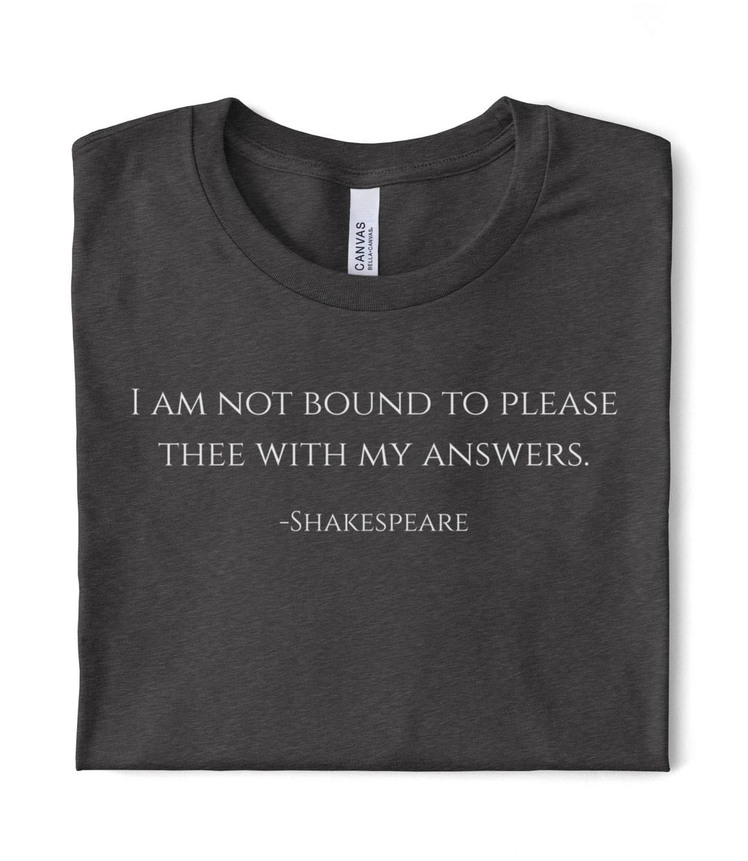 Shakespeare Quote Tee | Literary Shakespearean Quote Shirt - Etsy