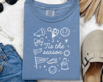 Copy of Cute Cheerleader T-shirt, Cheerleading Tee, Cheer Squad Top, Cheerleader Apparel, Gift for Cheerleaders