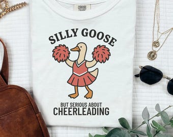 Funny Cheerleader T-shirt, Cheerleading Tee, Cheer Squad Top, Cheerleader Apparel, Gift for Cheerleaders